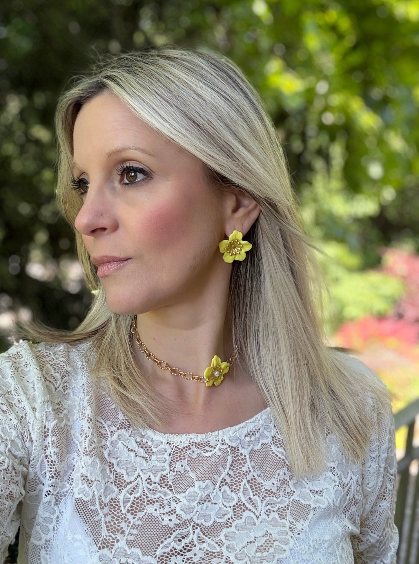 Puce d'oreille fleur