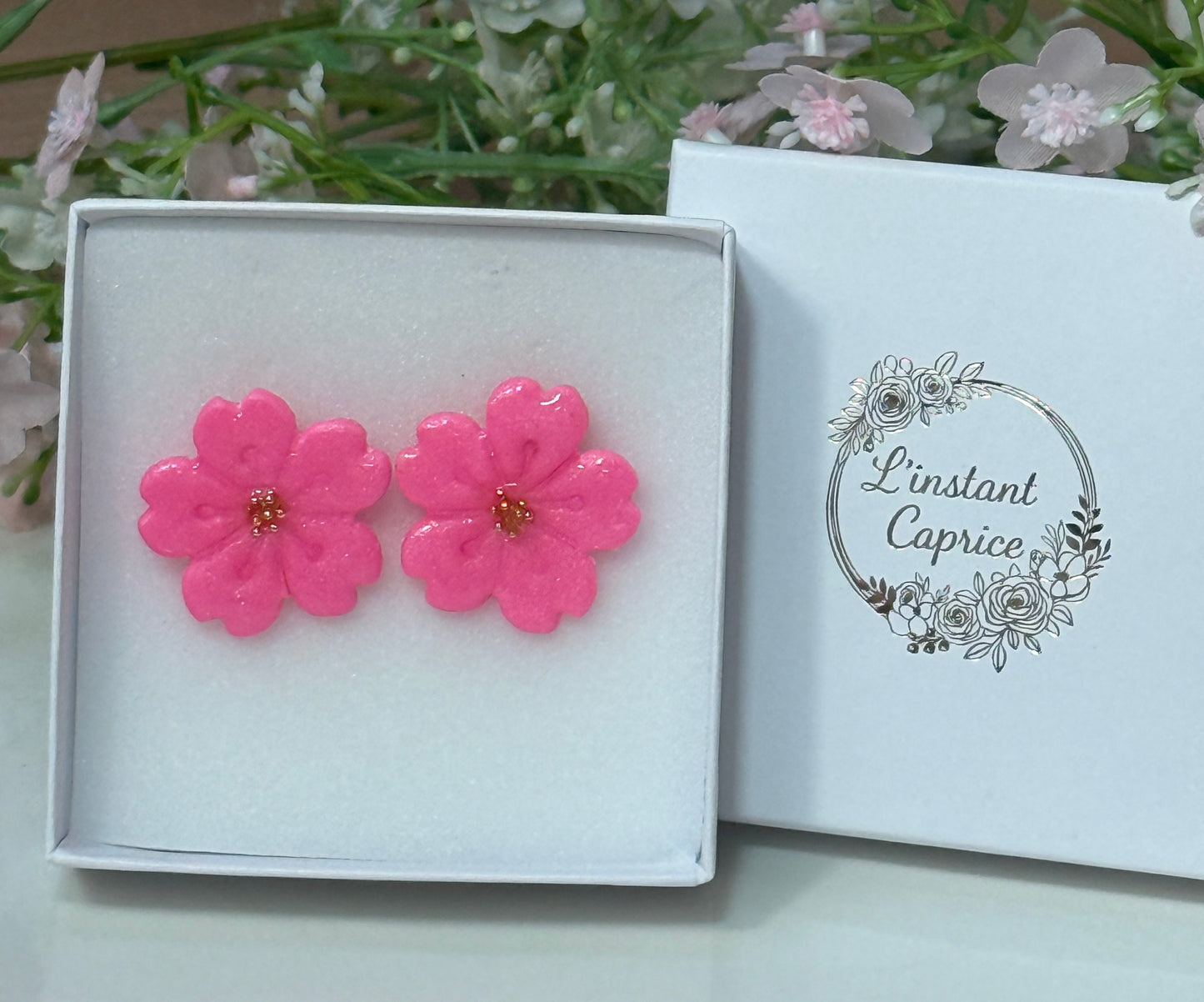 Puce d'oreille fleur