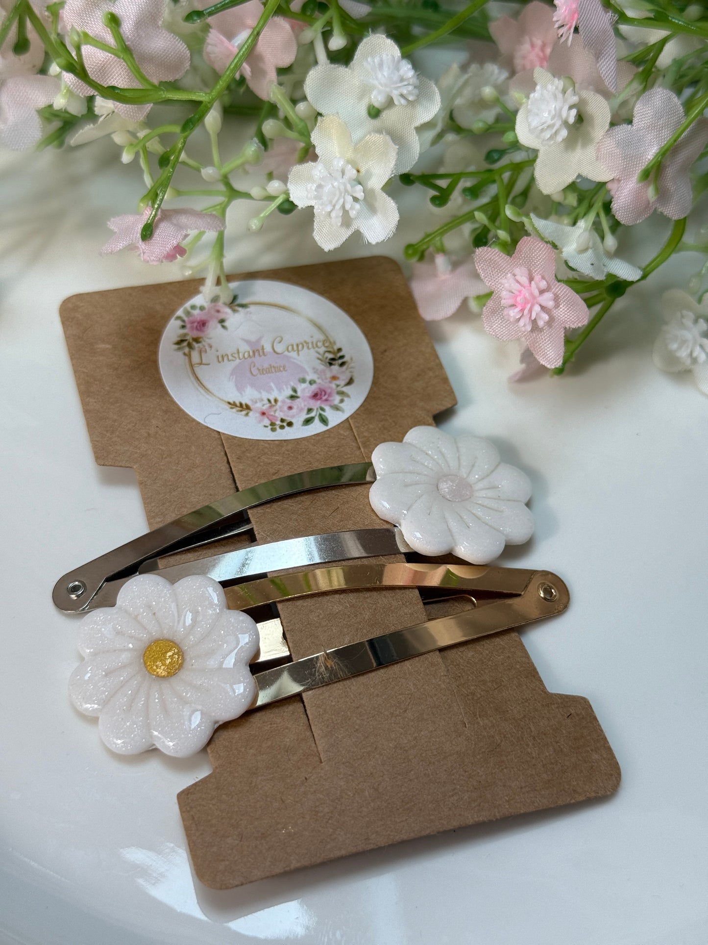 Barrettes Fleurs
