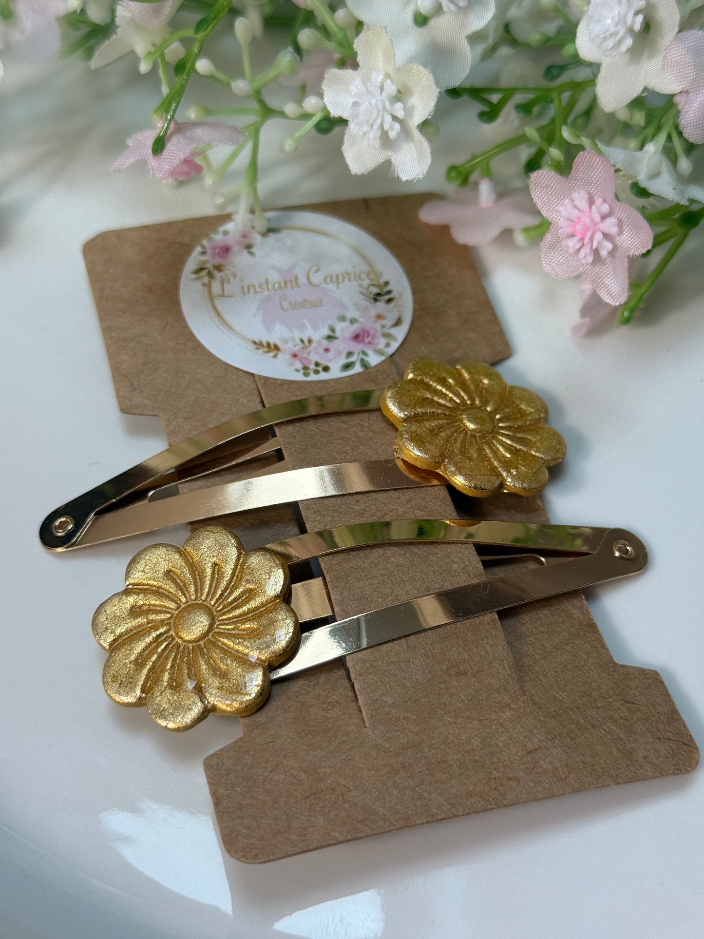Barrettes Fleurs