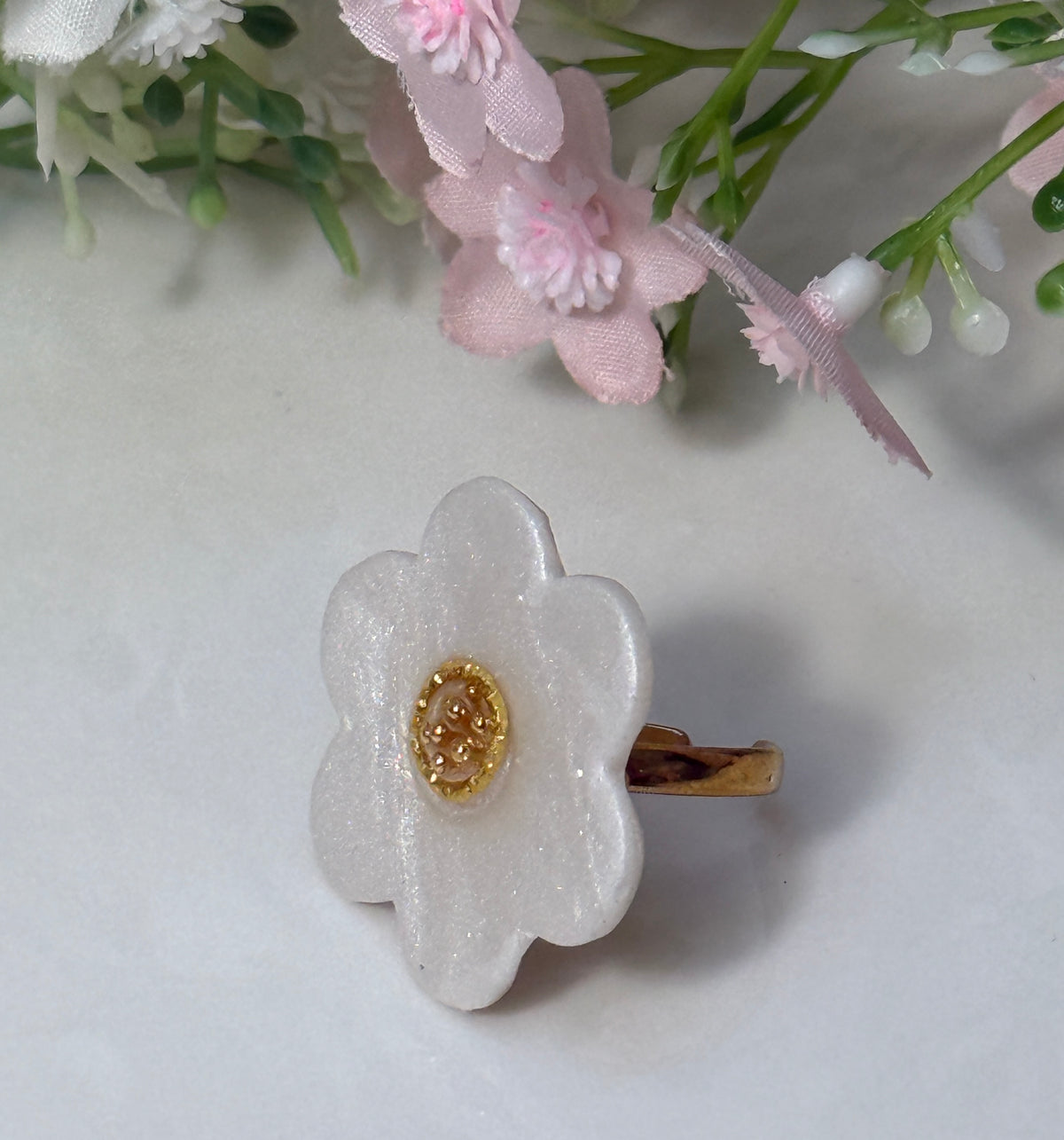Bague fleur
