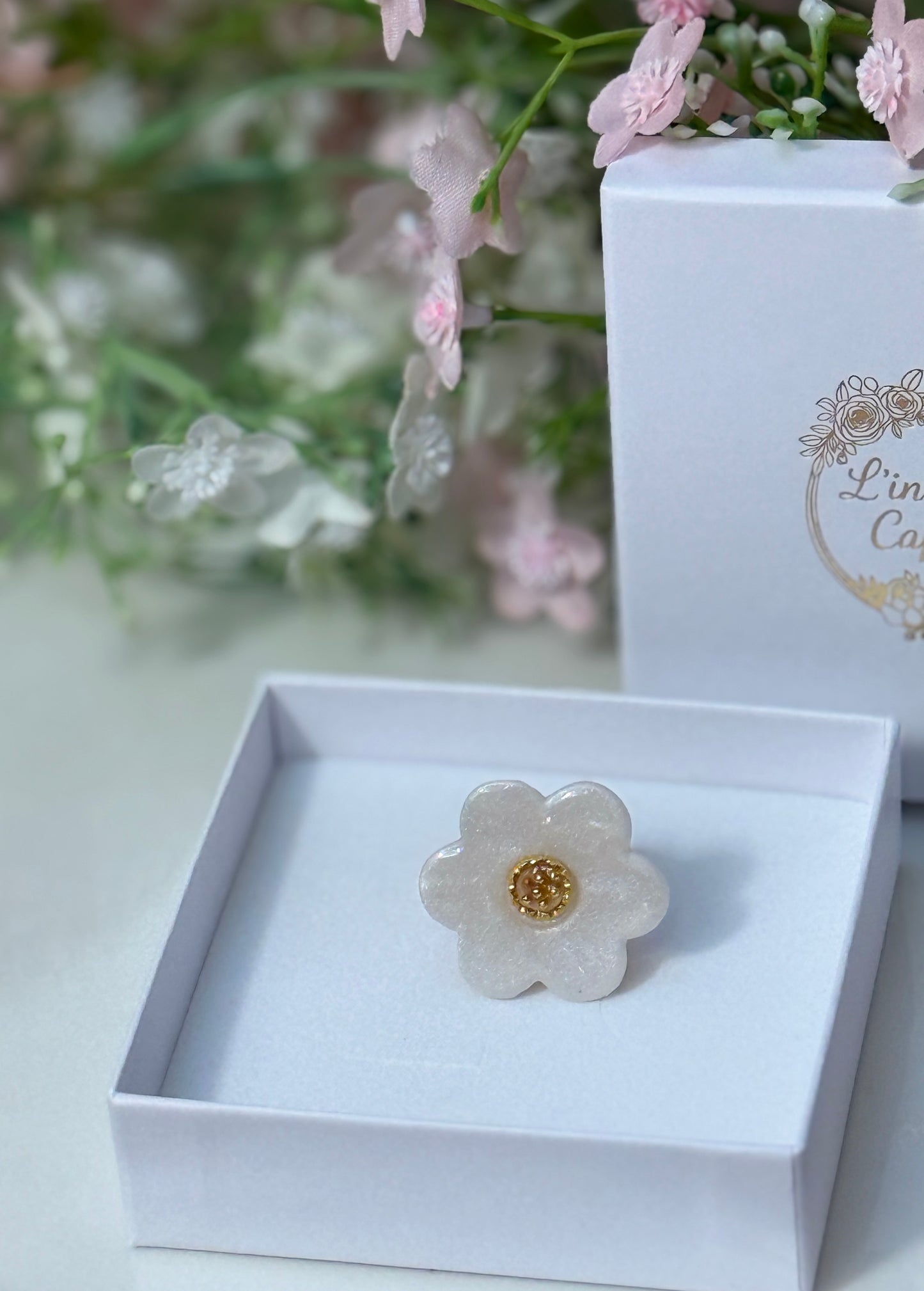 Bague fleur