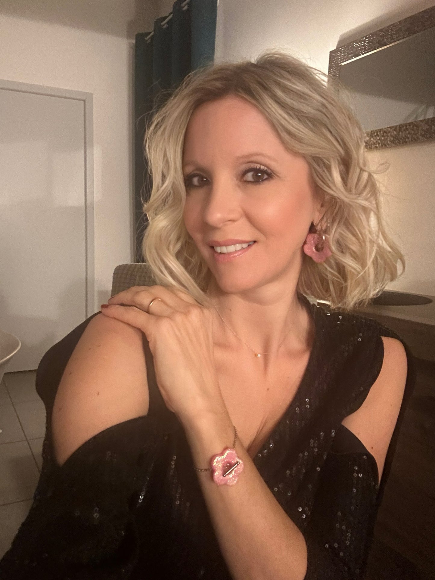 Breloque adaptable pour bracelet et collier Hortense