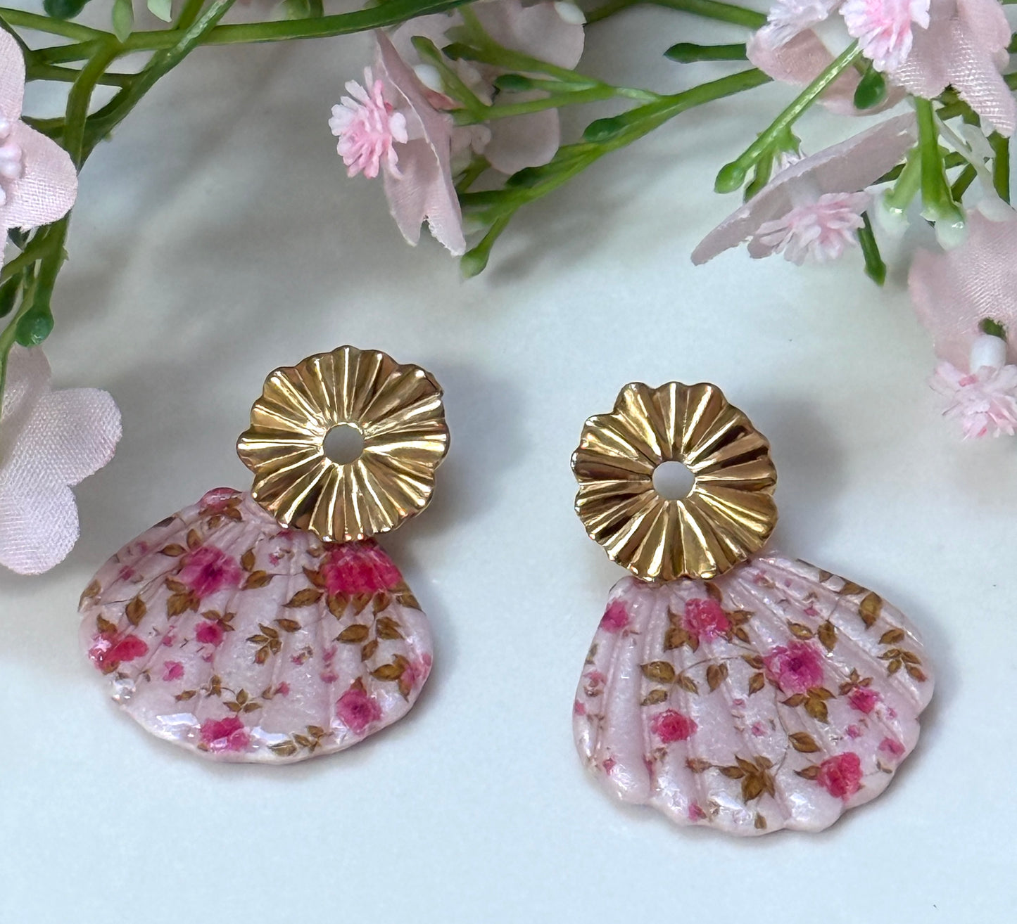 Boucles Coquillage