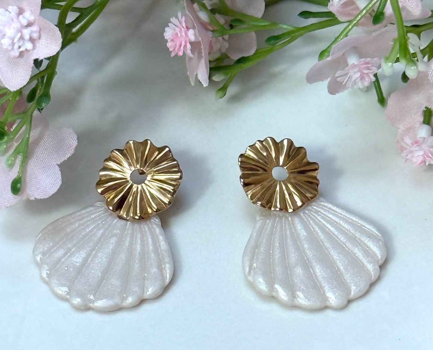 Boucles Coquillage
