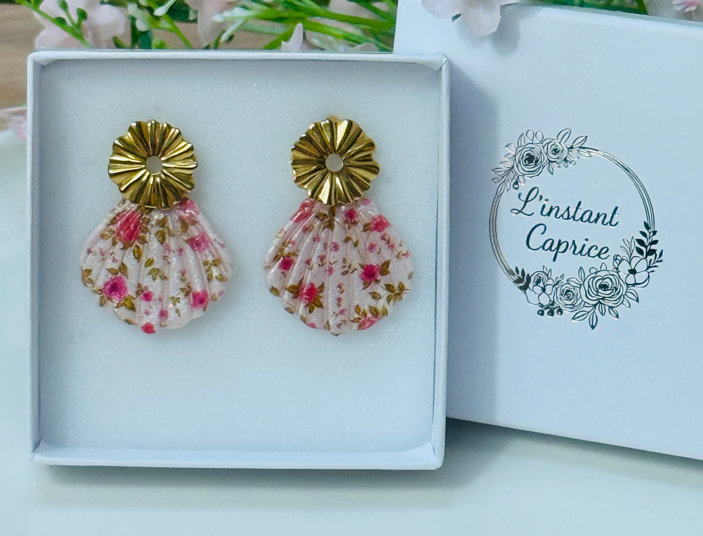 Boucles Coquillage