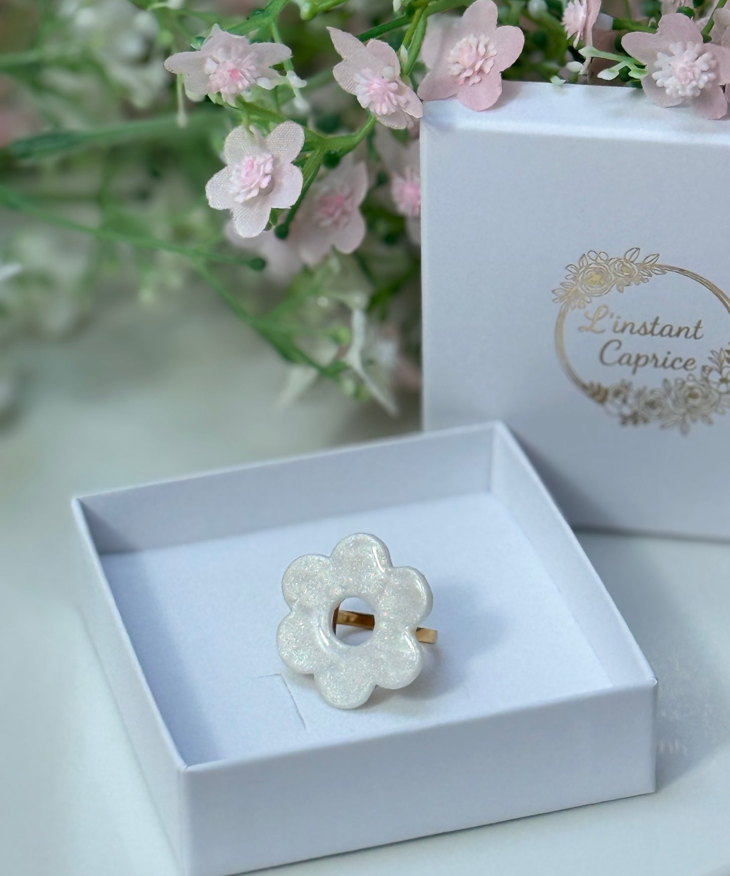 Bague fleur
