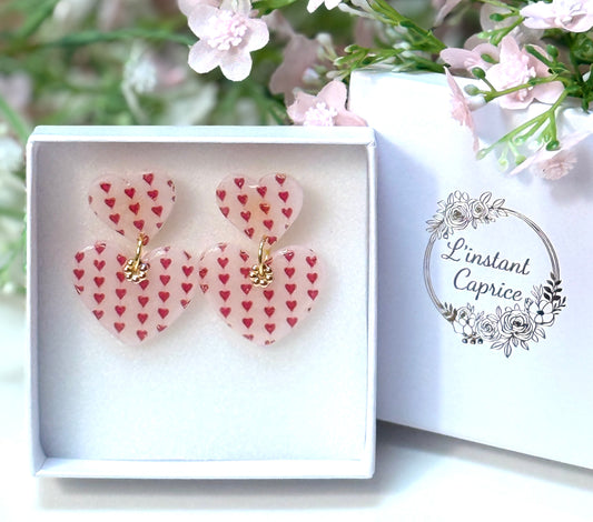 Boucle Double cœur
