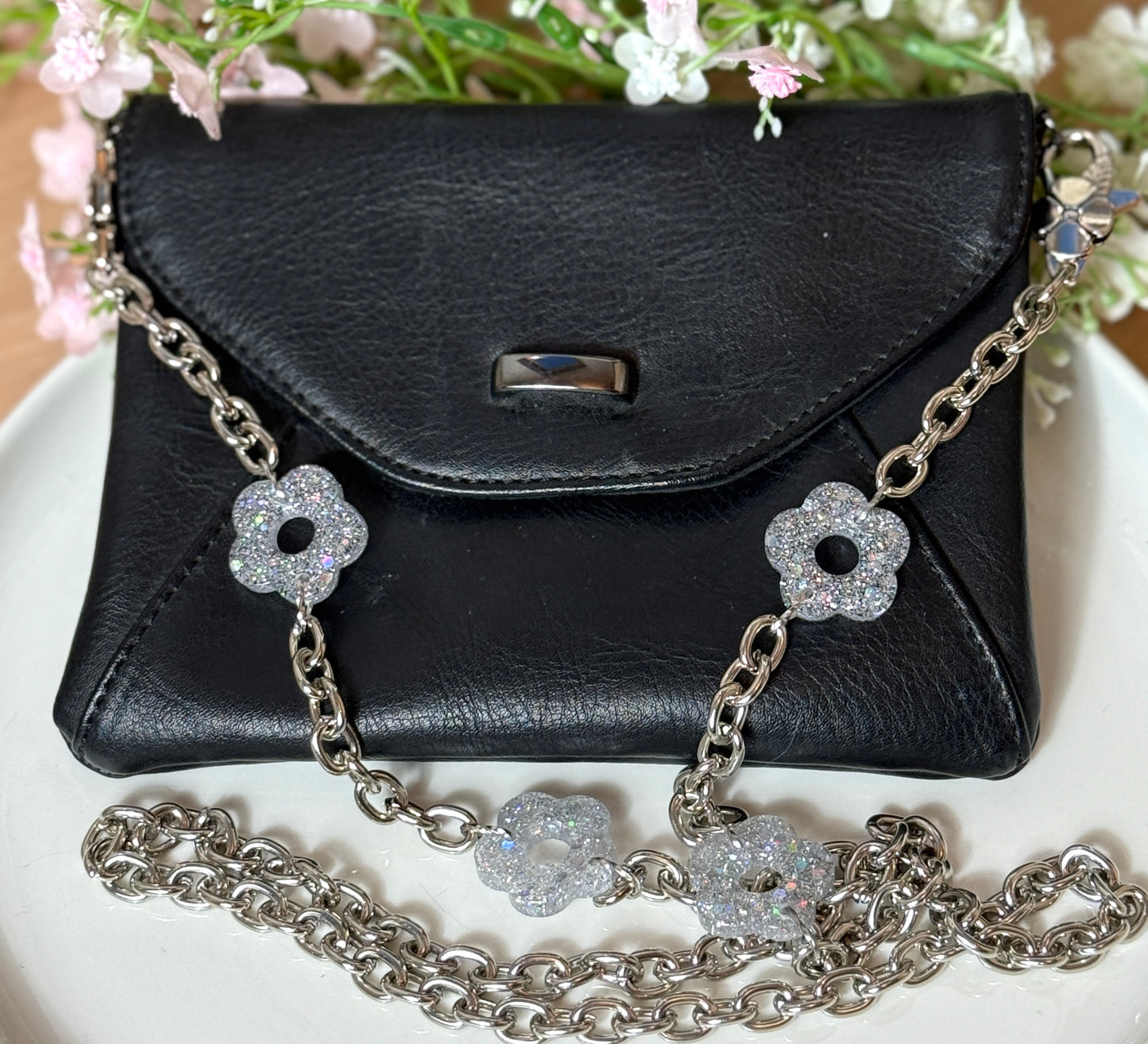 Chainette de sac paillette