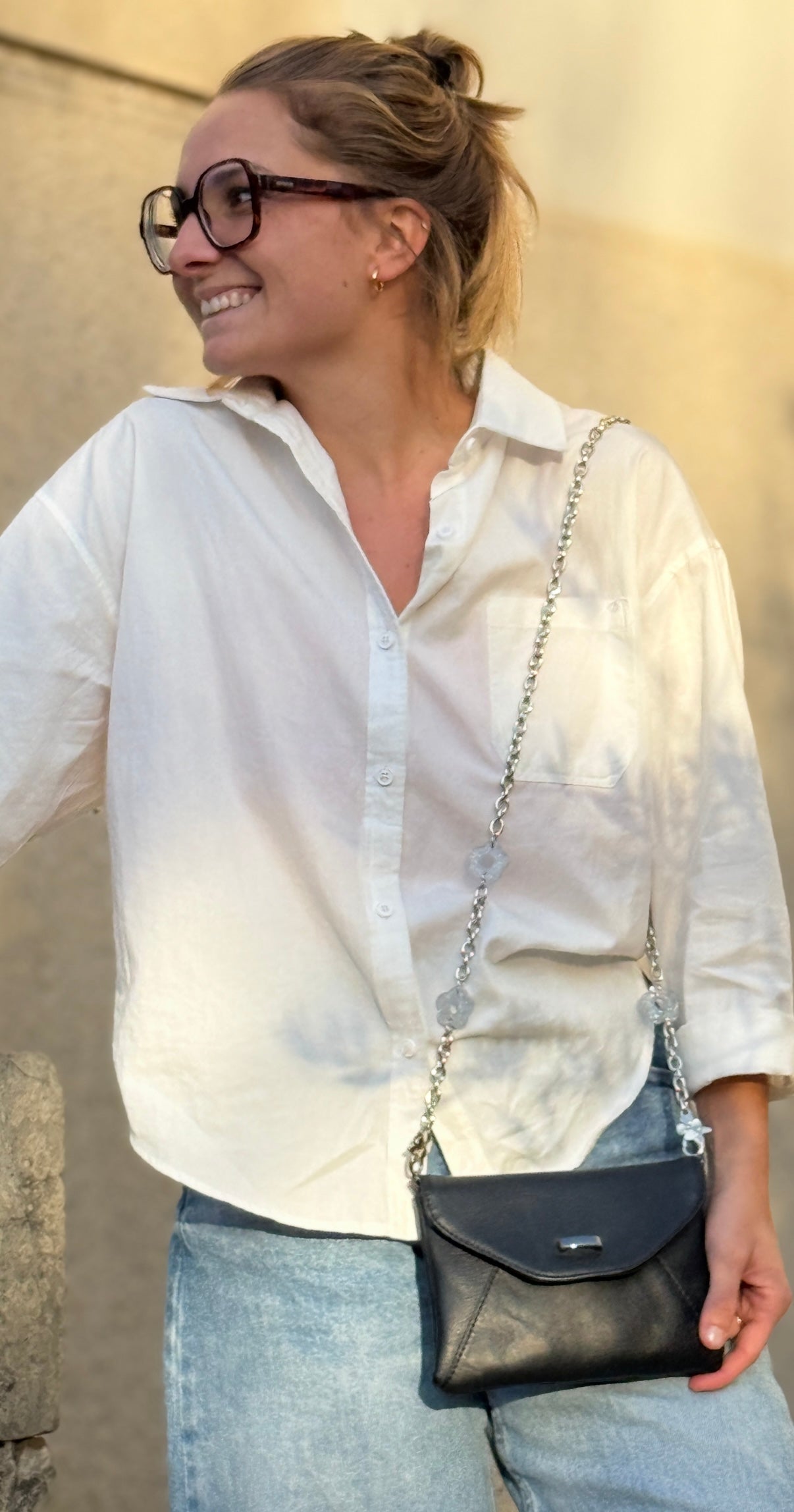 Chainette de sac paillette