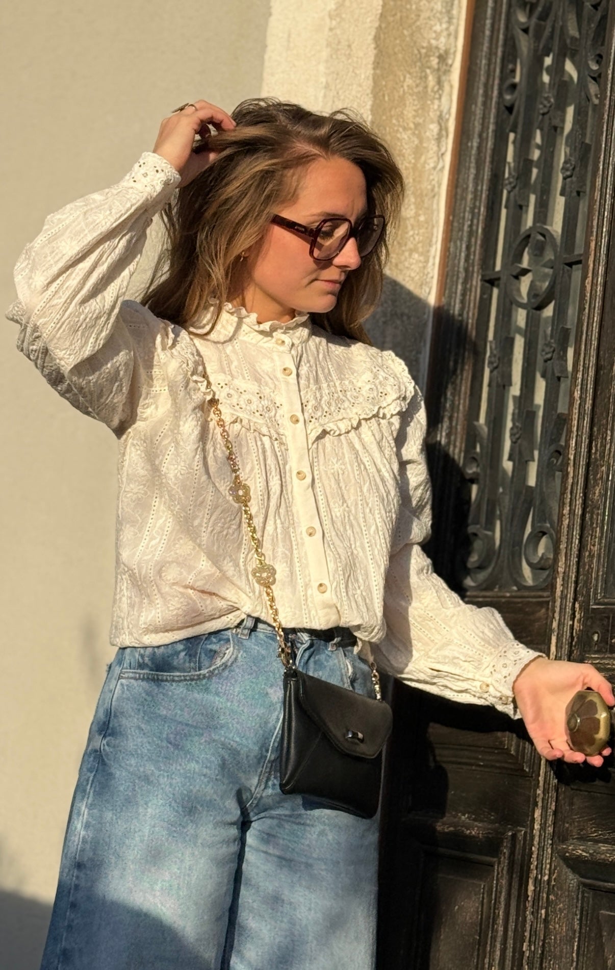 Chainette de sac paillette