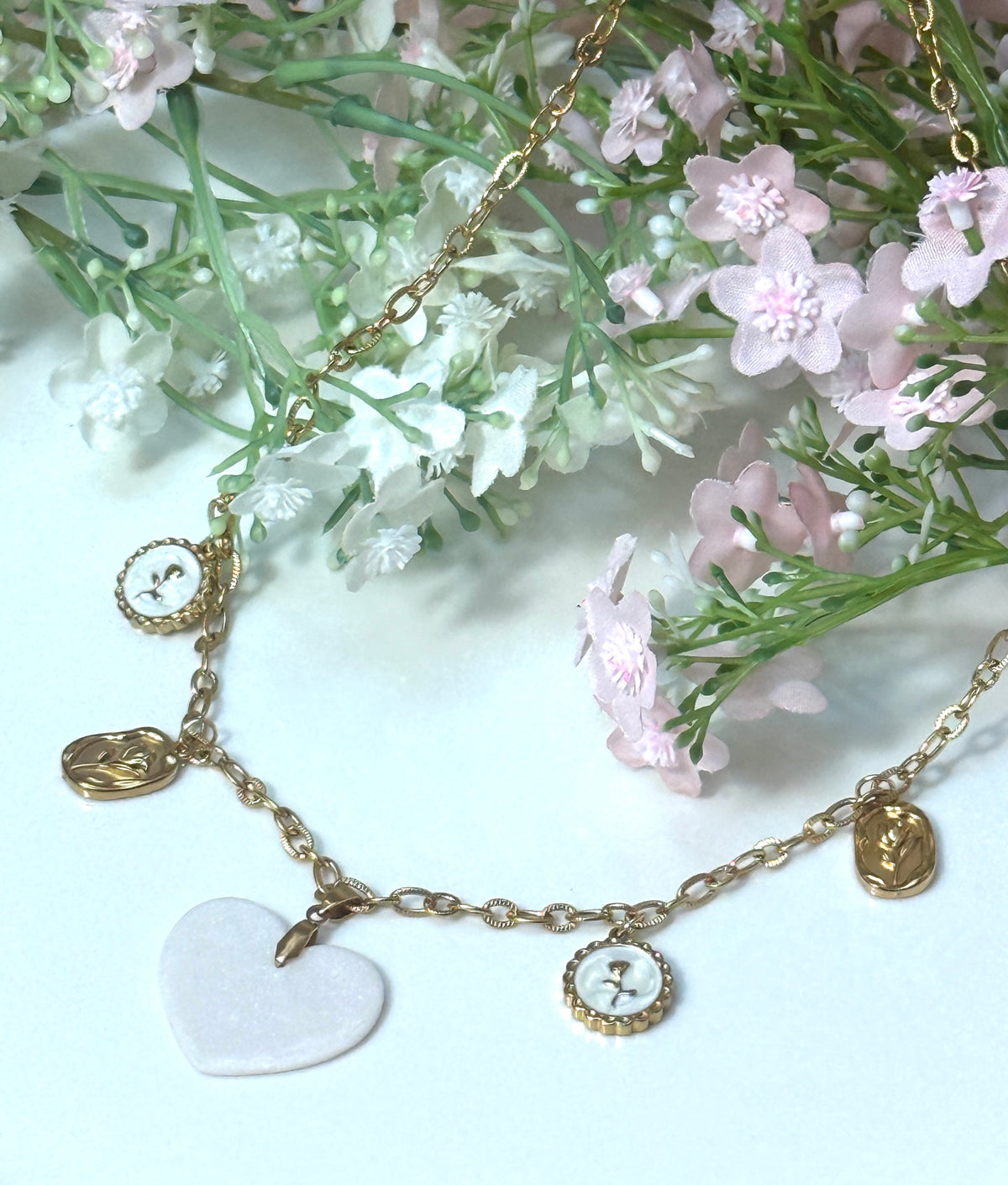 Collier Breloque Coeur