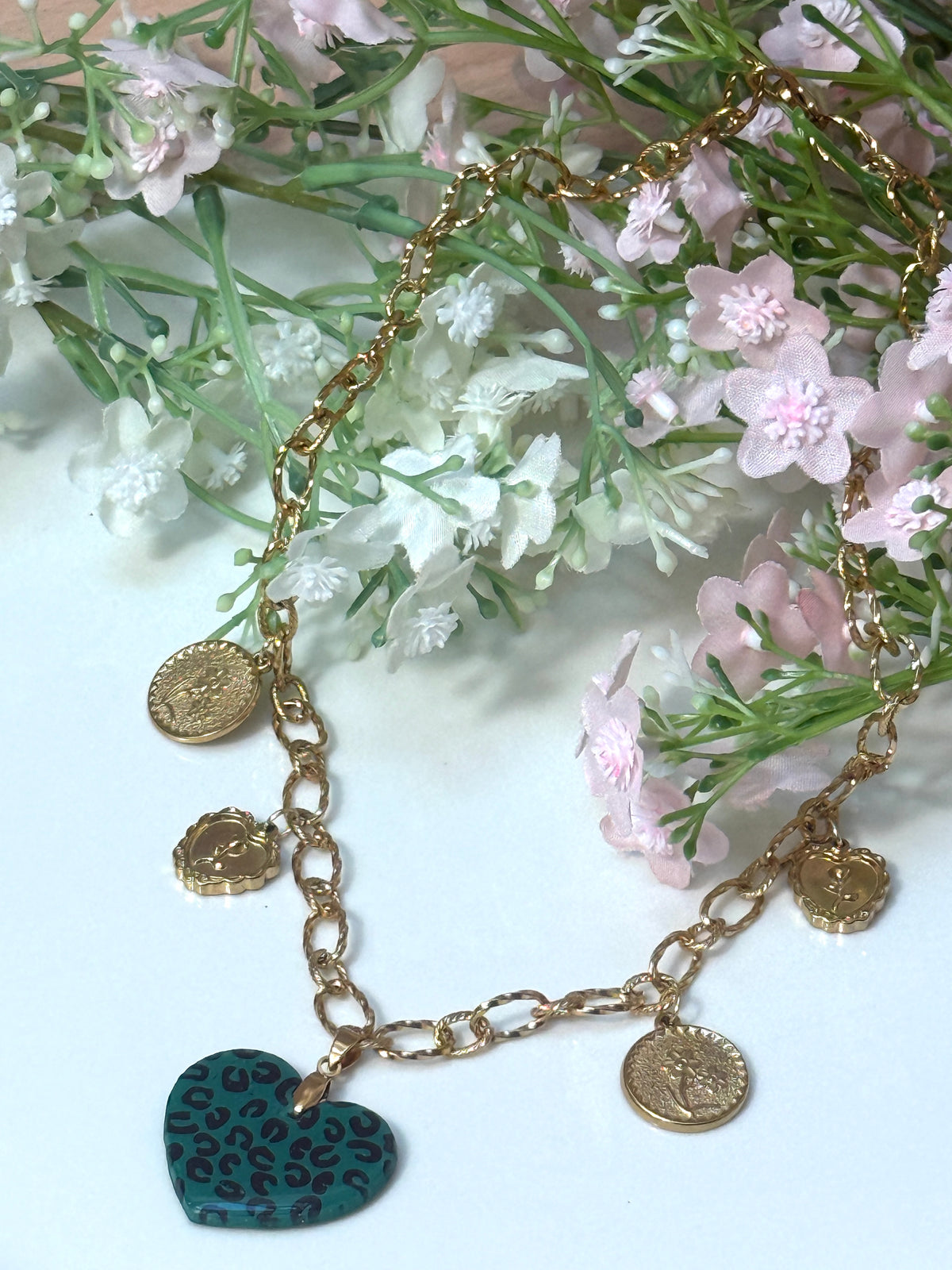 Collier Breloque Coeur