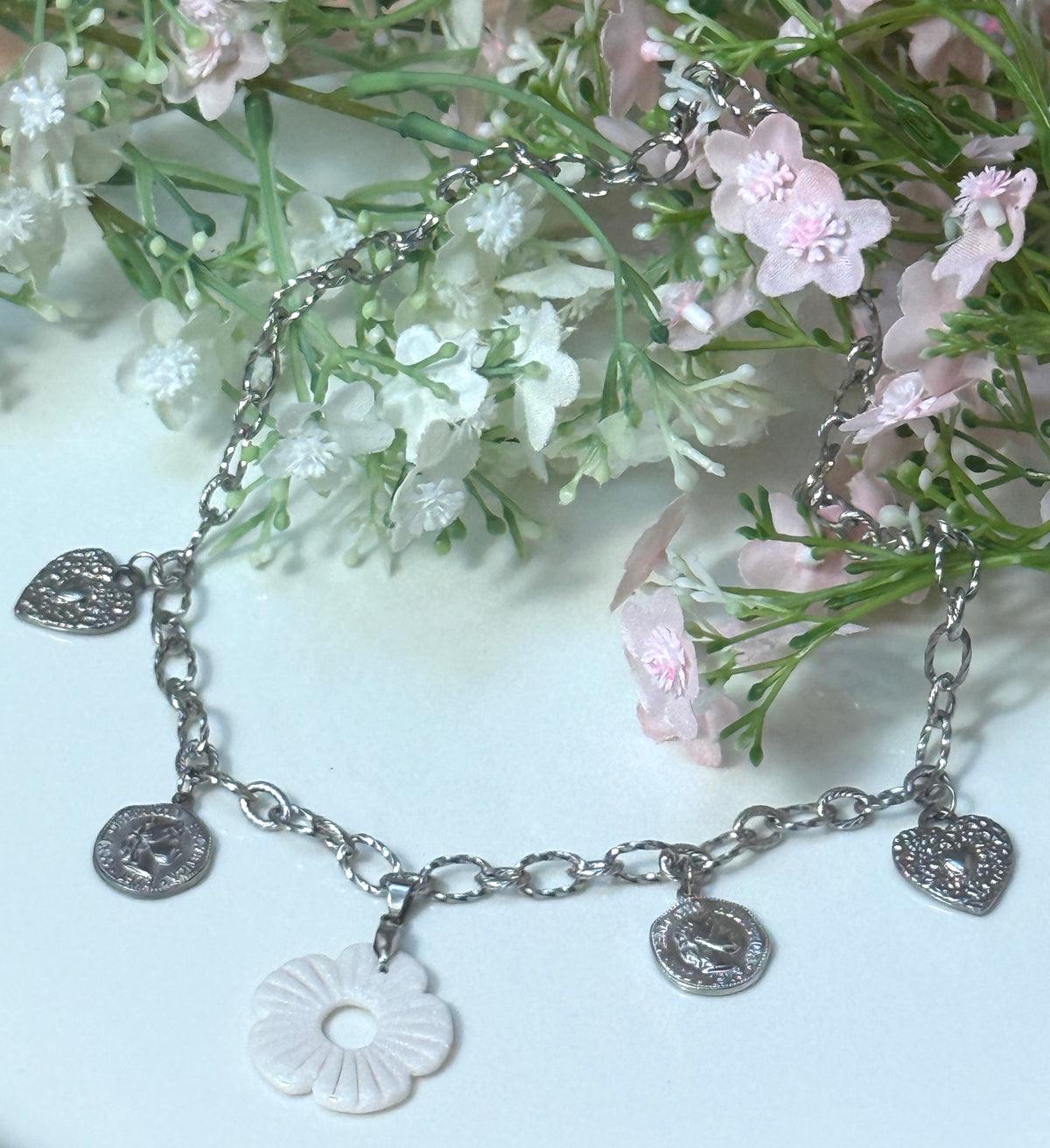 Collier Breloque fleur