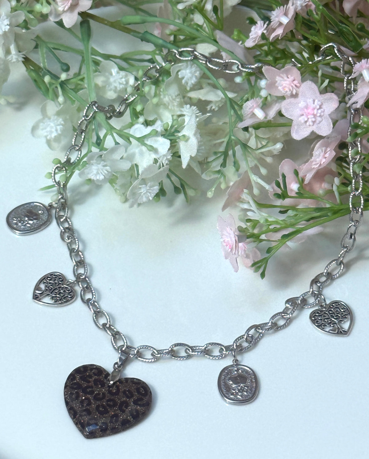 Collier Breloque Coeur