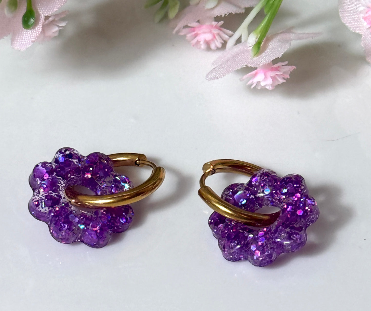 Créoles petites paillette