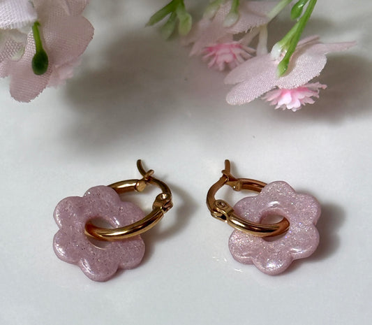 Créoles petites fleur